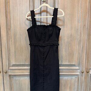 Black Sleeveless Sundress by Anthropologie Size Medium